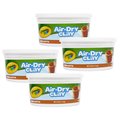 Crayola Air-Dry Clay, Terra Cotta, 2.5 lb Tub, PK4 BIN575064